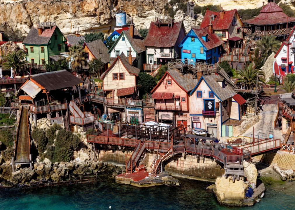 Elevated view of Sweethaven Village in Malta