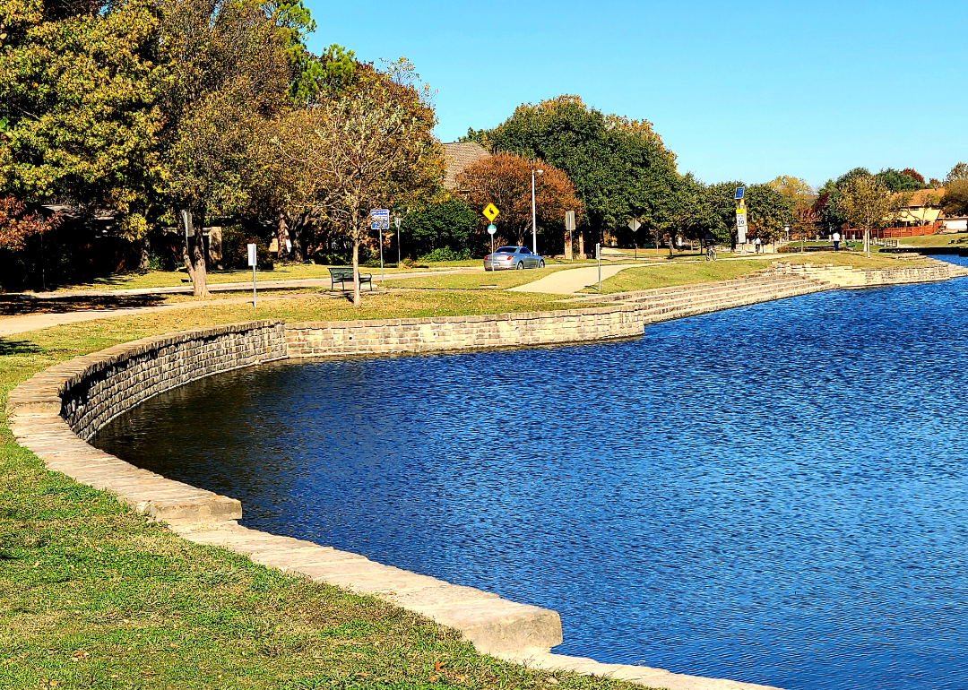Big Lake Park on Plano, Texas, Chisholm Trail.