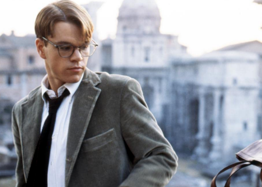 Matt Damon in a scene from ‘The Talented Mr. Ripley’.