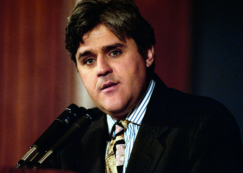 Jay Leno at the National Press Club luncheon.