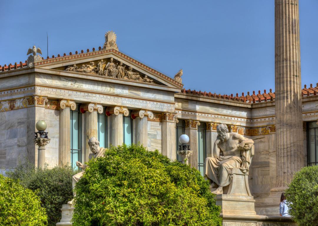 Exterior building of Academy of Athens