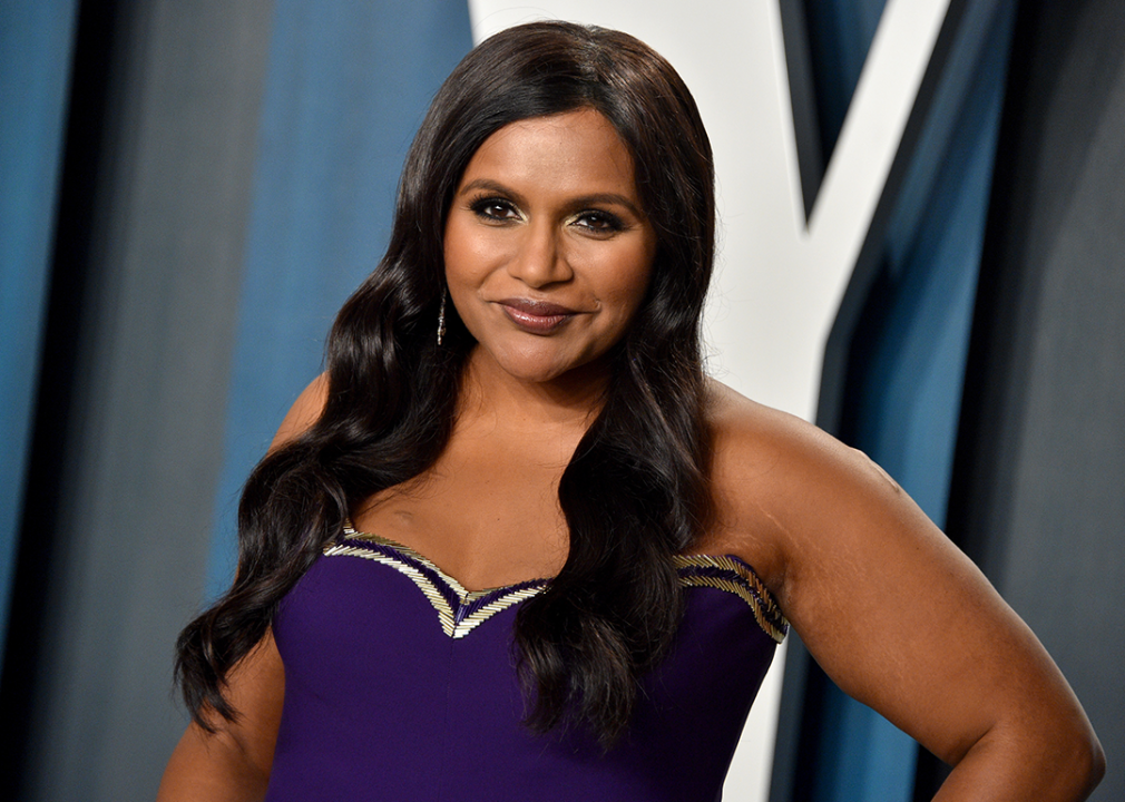 Mindy Kaling attends the 2020 Vanity Fair Oscar Party.