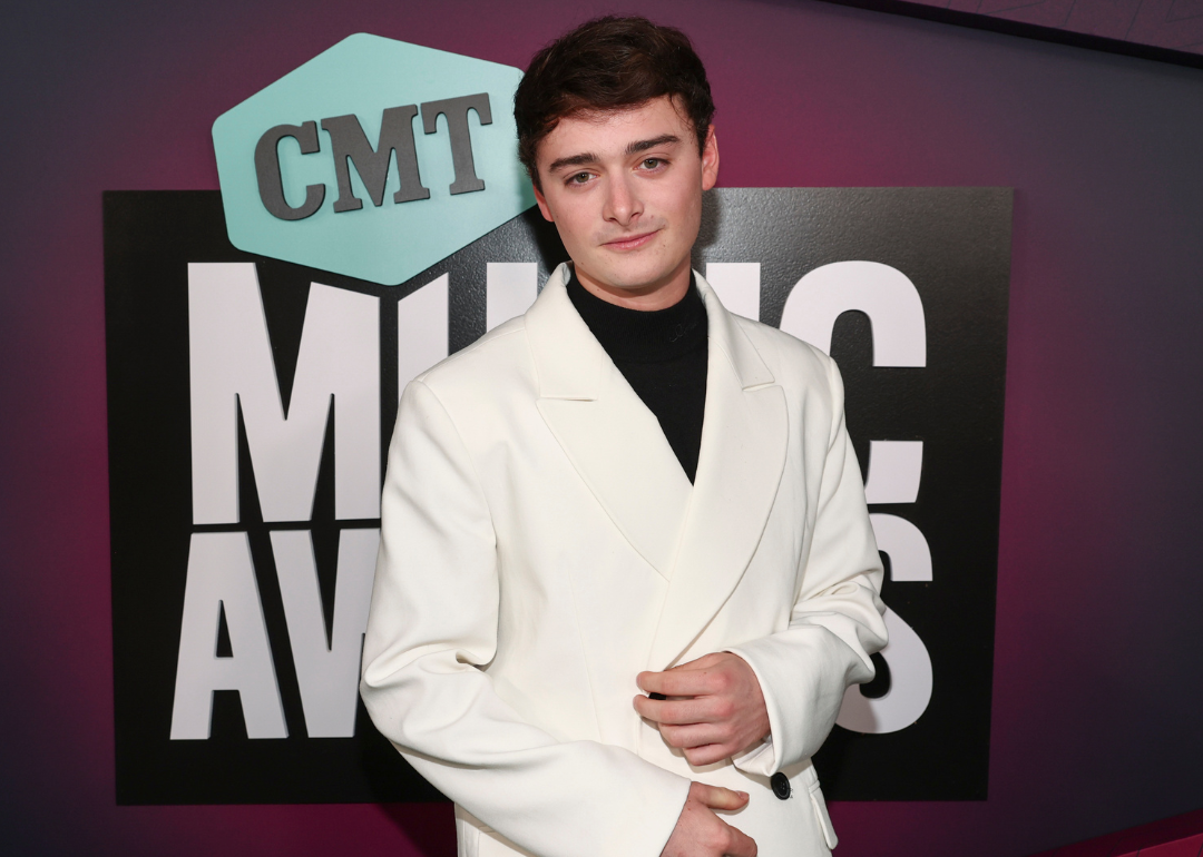 Noah Schnapp at the 2023 CMT Music Awards.