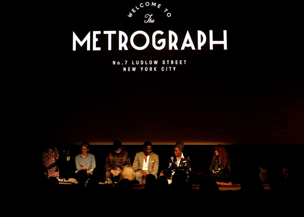 Discussion panel at screening