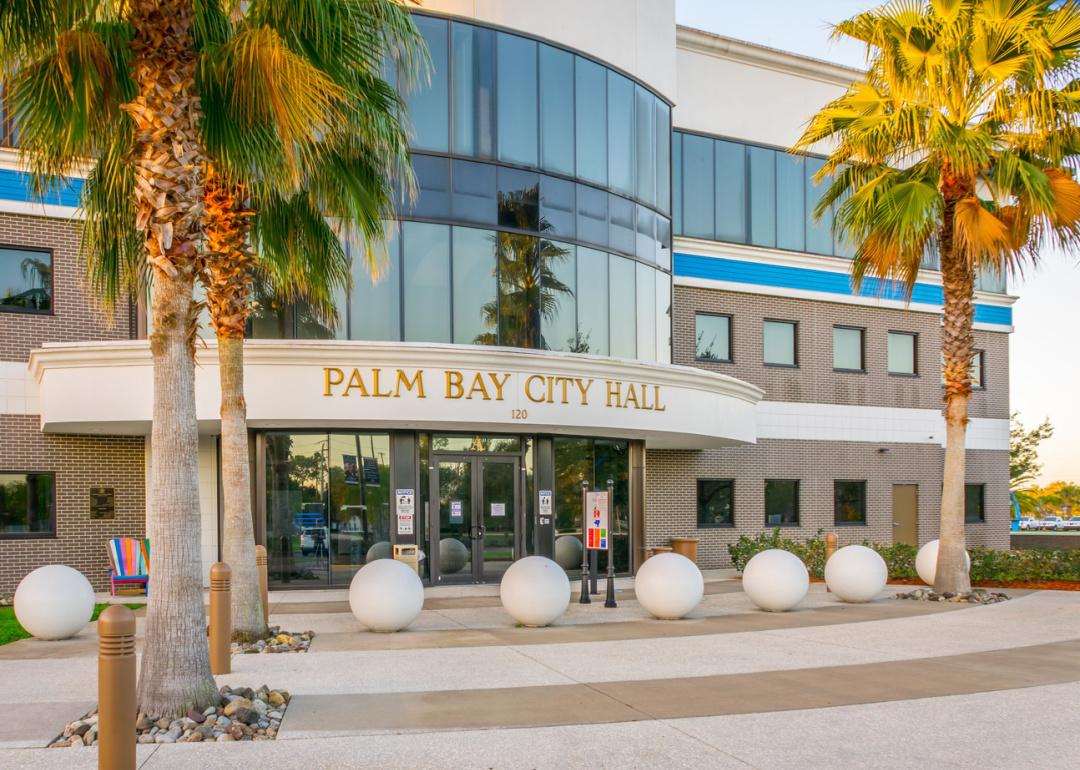 Palm Bay, Florida, City Hall building.