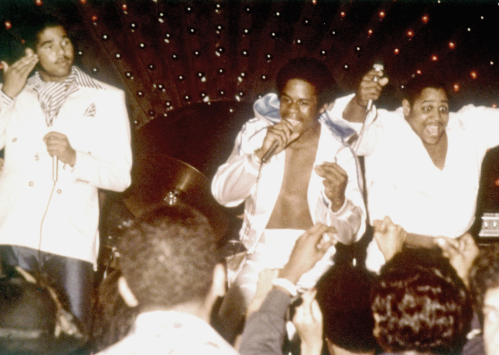 Sugar Hill Gang perform on stage