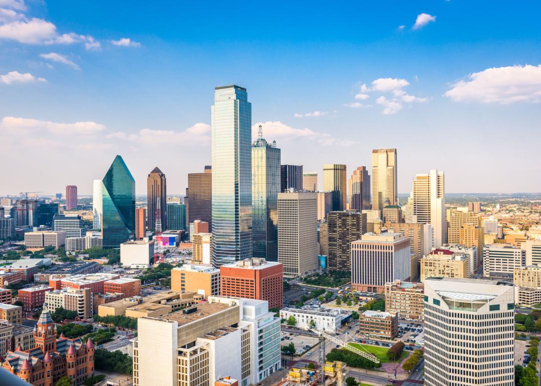 Dallas cityscape.