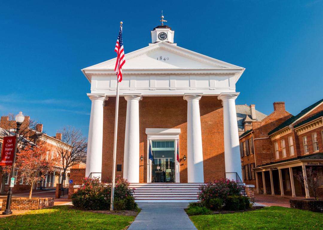 Courthouse in Winchester.