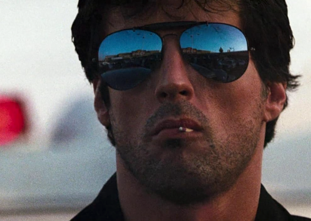 #38. Cobra (1986) Sylvester Stallone in ‘Cobra’.