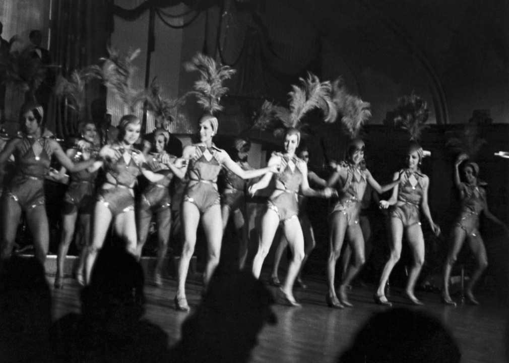 Dancers at The Cotton Club