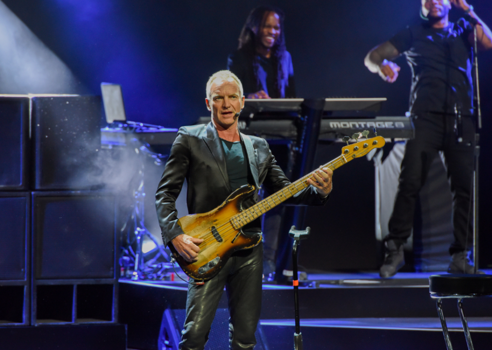 Sting performs at London Palladium