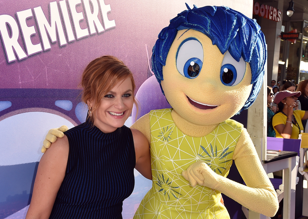 Amy Poehler attends the premiere of ‘Inside Out’.