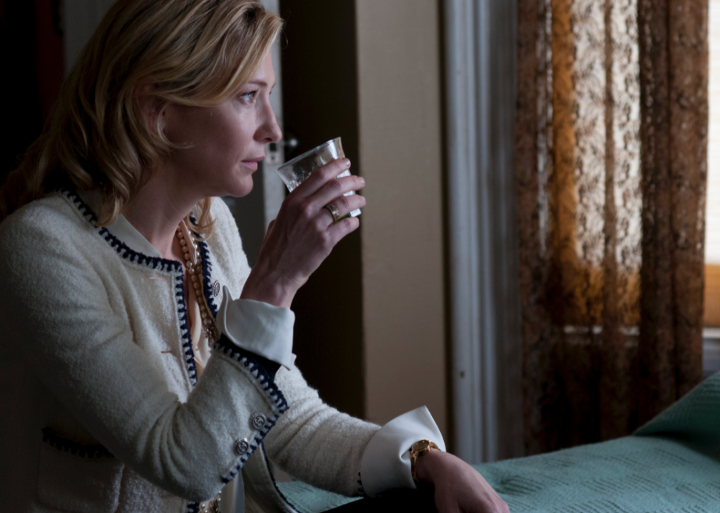 Cate Blanchett in a scene from ‘Blue Jasmine’