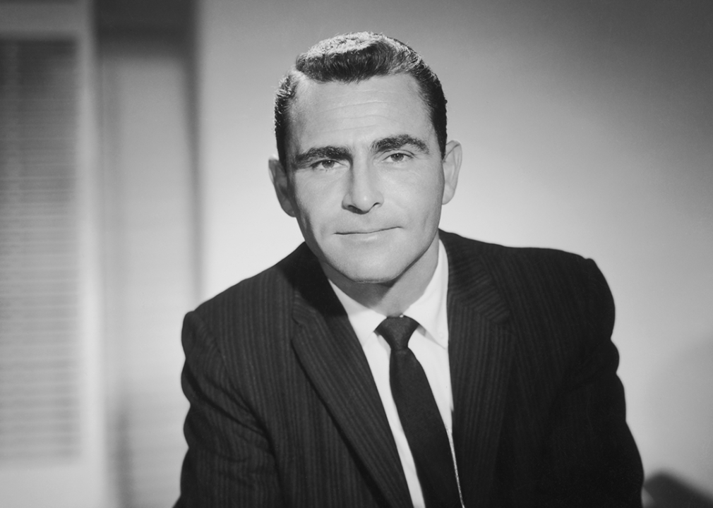 Rod Serling poses for portrait.