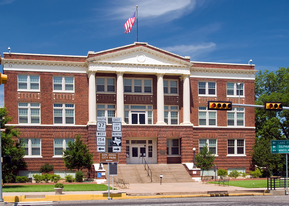 Wood County Courthouse in Quitman.