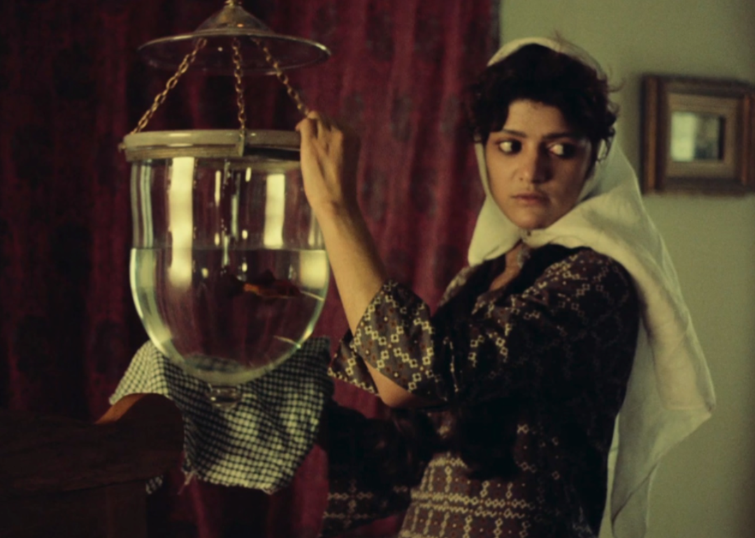 Actor Shohreh Aghdashloo in a scene from ‘Chess of the Wind.’
