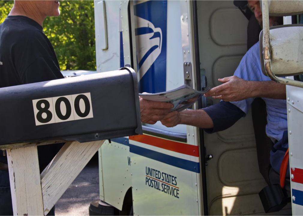 #37. Postal service mail carriers