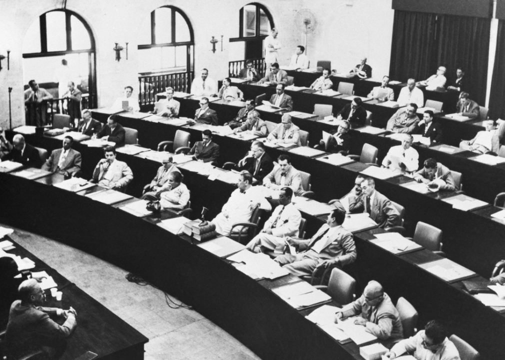 Puerto Rican Legistlative Assembly in Session