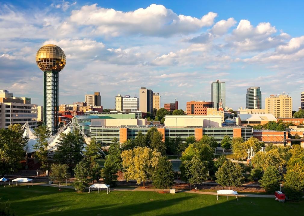 #9. Knoxville, Tennessee
