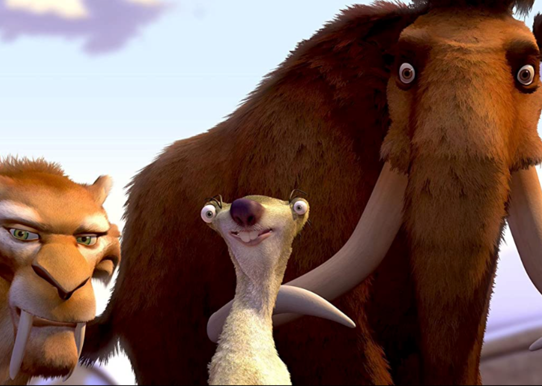 An animated still from ‘Ice Age’.