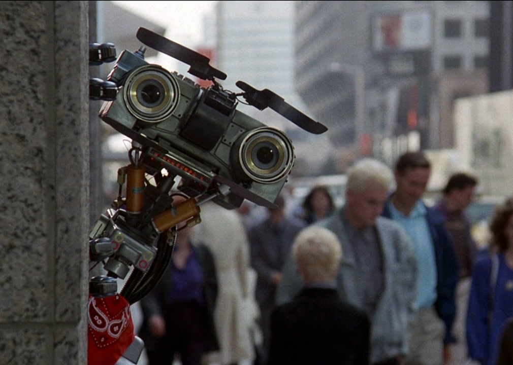 #36. Short Circuit 2 (1988) Tim Blaney in ‘Short Circuit 2’.