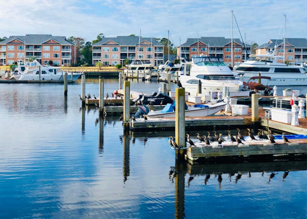 Myrtle Beach Yacht Club at Coquina Harbor.