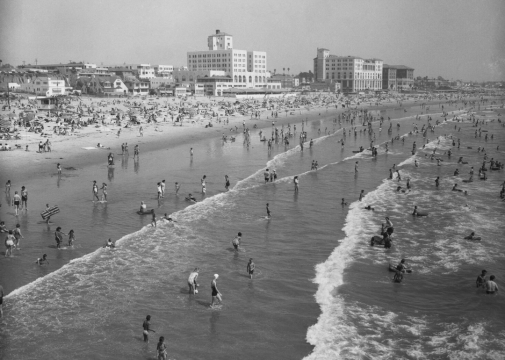 Santa Monica beach