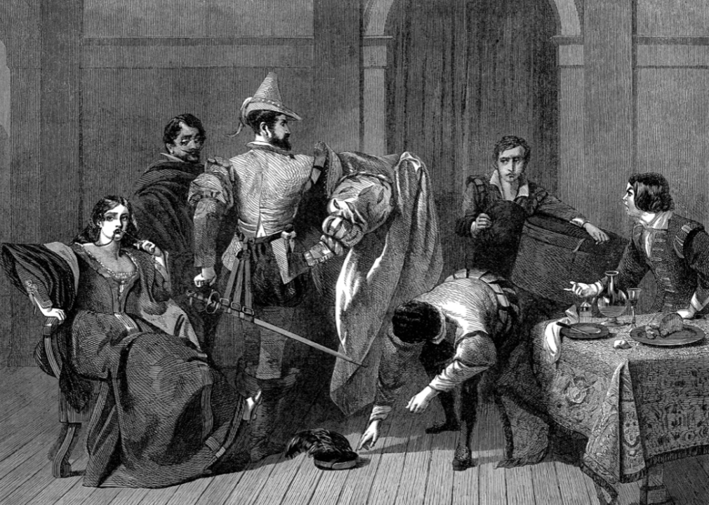 Scene from Taming of the Shrew