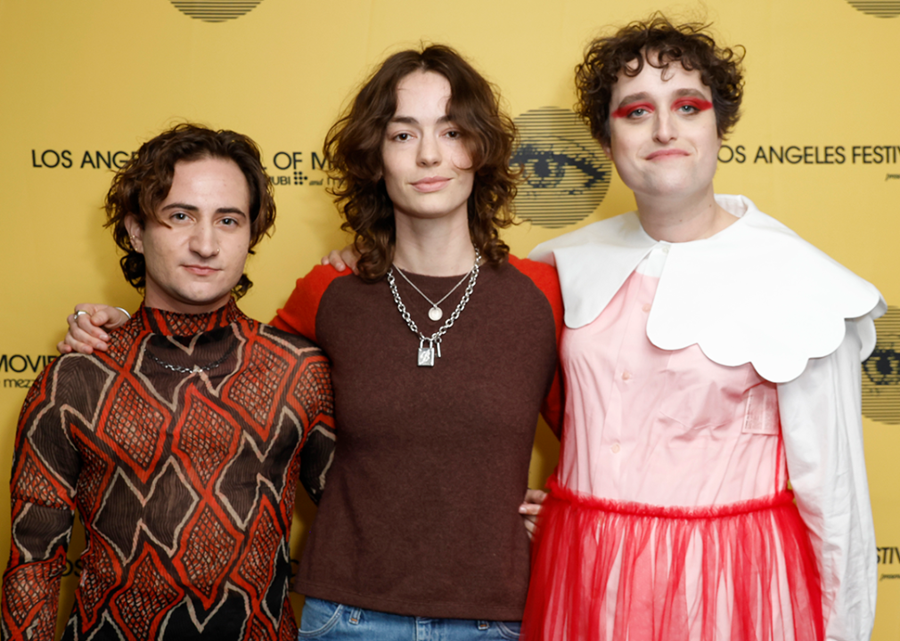 Sam Intili, Brigette Lundy-Paine, Jane Schoenbrun attend the 2024 Los Angeles Festival of Movies.