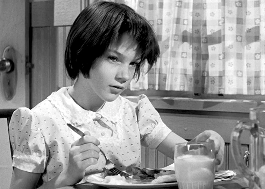 Mary Badham in a scene from ‘To Kill a Mockingbird’.