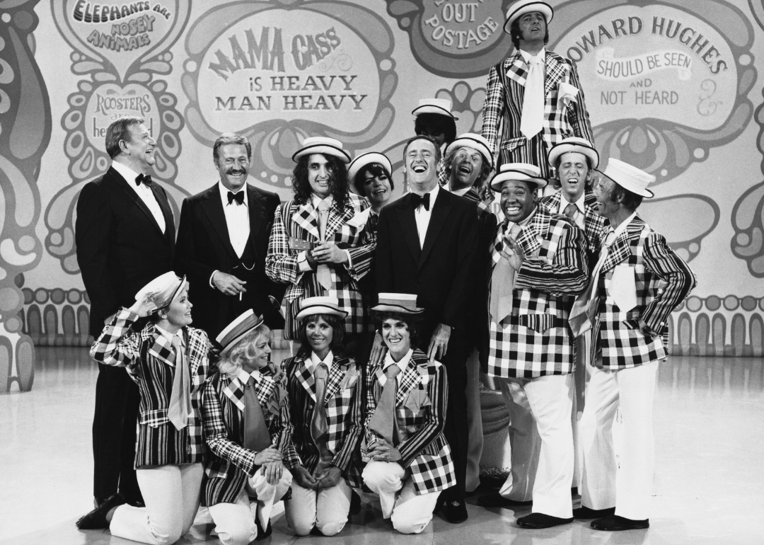 Scene from television show ‘Rowan and Martin’s Laugh-In.