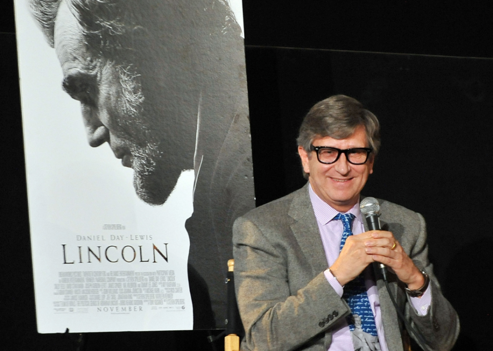 Rick Carter speaks at a panel discussion.