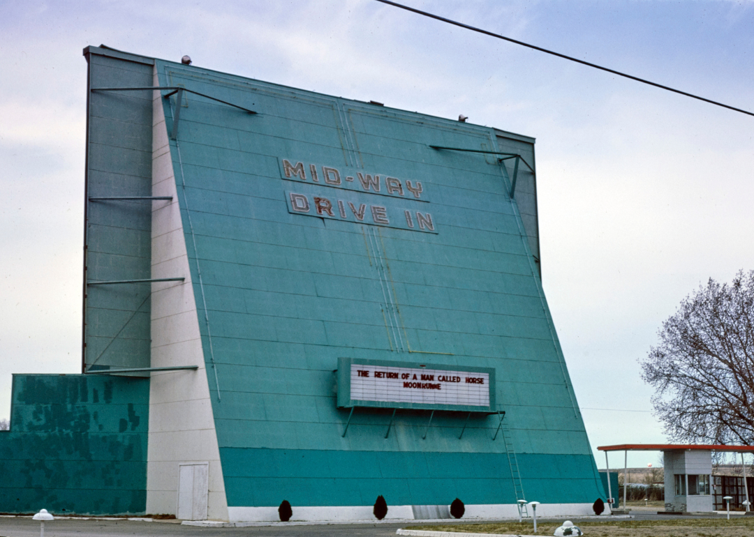 Vintage Mid-Way Drive-In in Junction City.