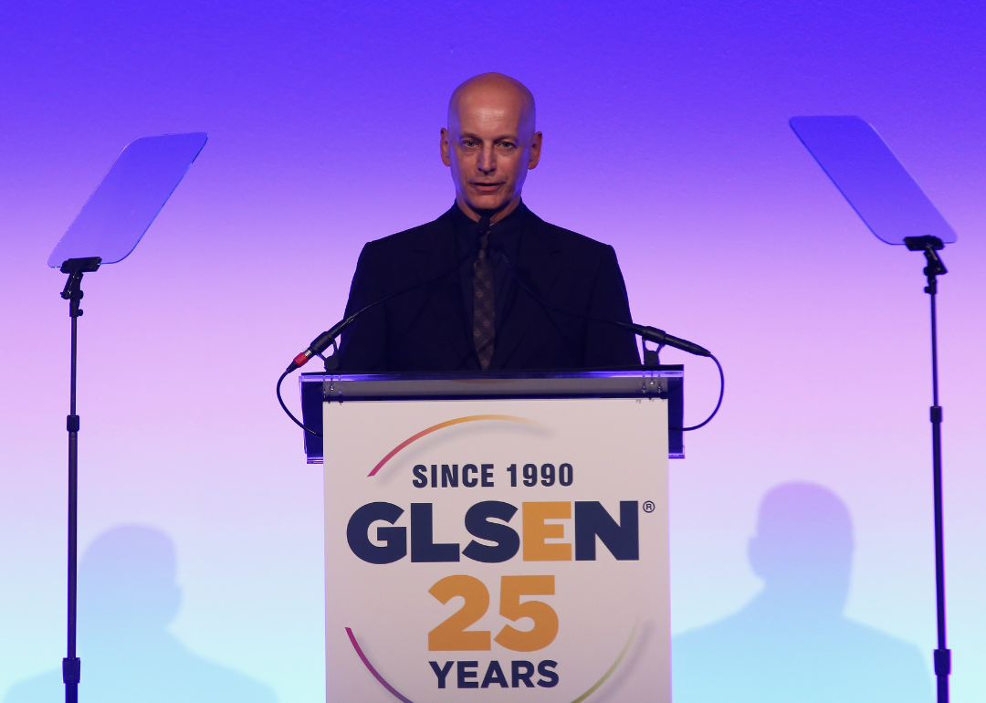 Jon Stryker attends 2015 GLSEN Respect Awards.