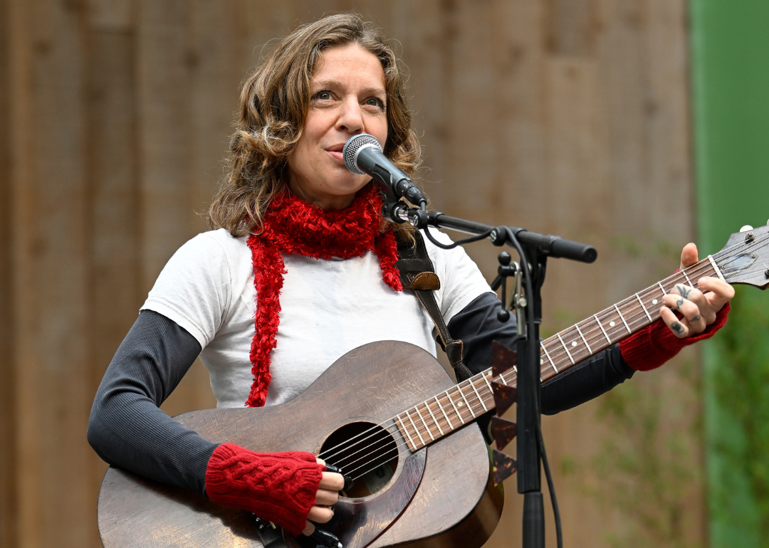 Ani DiFranco performs at Stern Grove Festival.