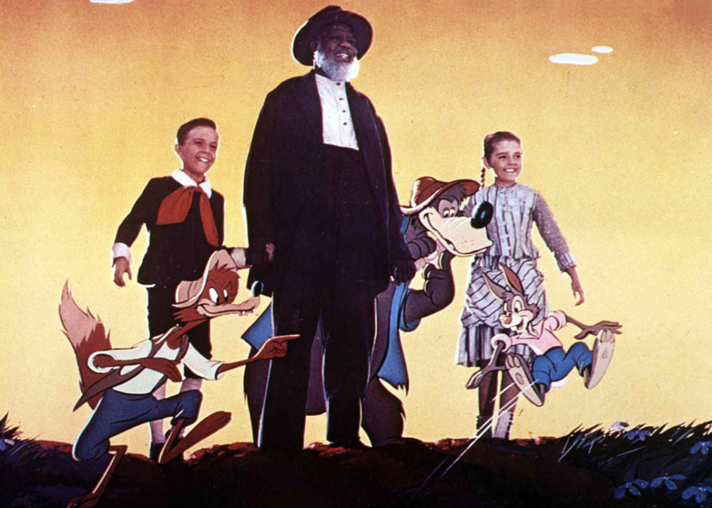 James Baskett in a promotional still from ‘Song of the South’.