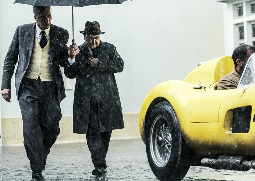 Adam Driver in ‘Ferrari’.
