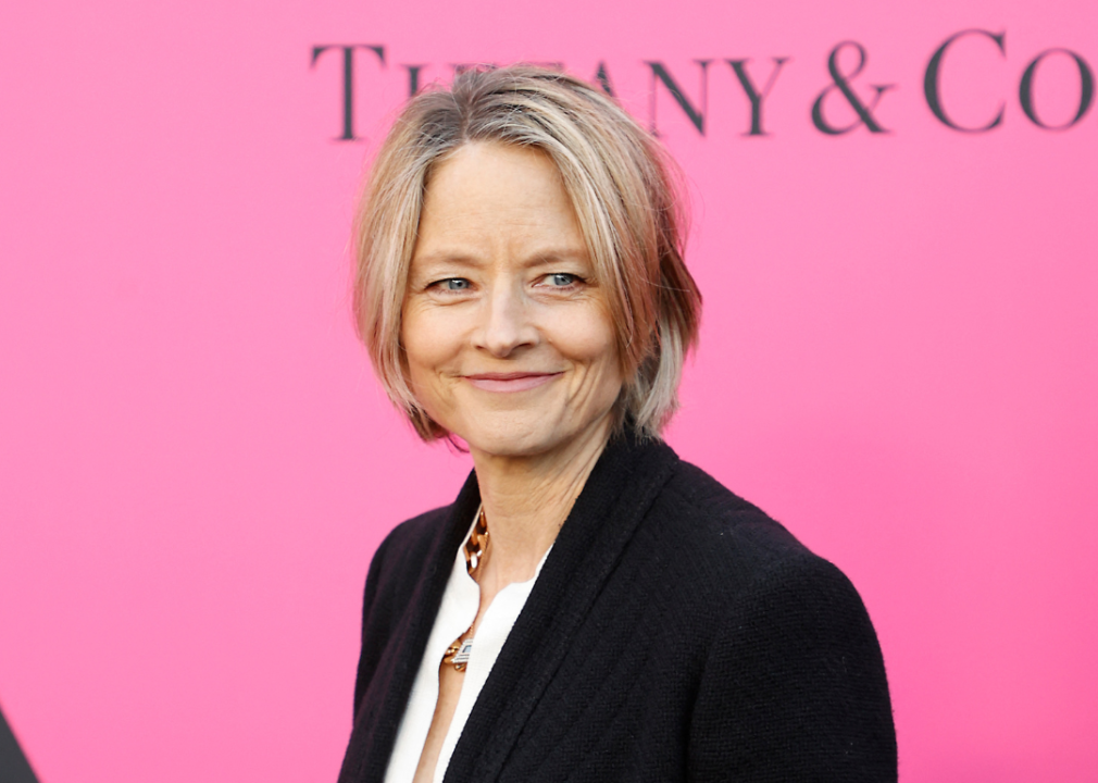 Jodie Foster arrives at the 2023 MOCA Gala.