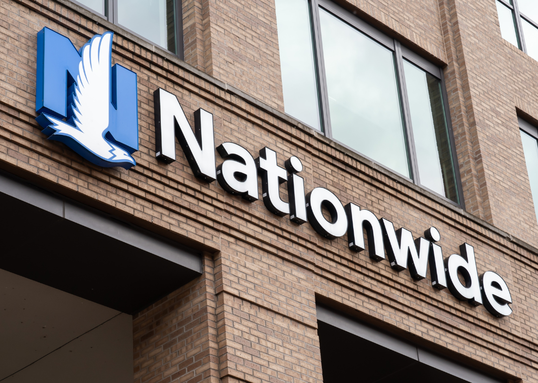 Nationwide sign at their headquarters in Ohio.