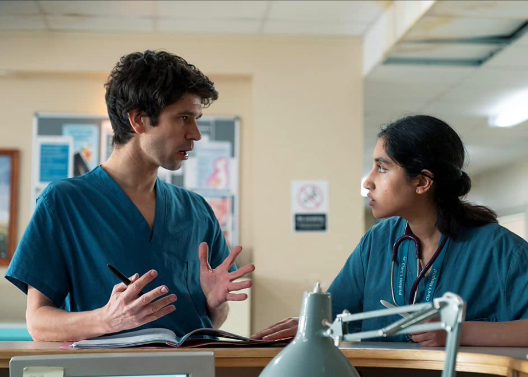 Ben Whishaw and Ambika Mod in This Is Going to Hurt.