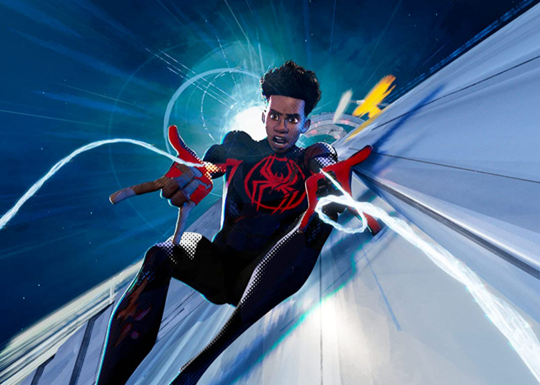 Shameik Moore in ‘Spider-Man: Across the Spider-Verse’.