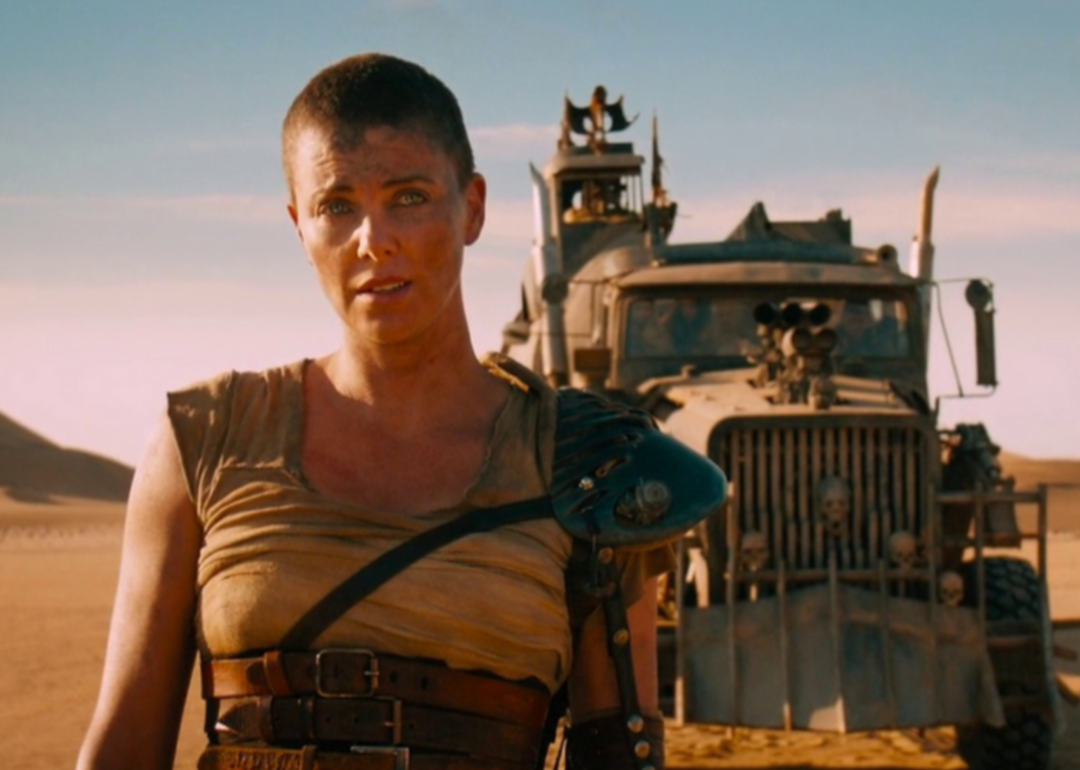 Charlize Theron in a scene from ‘Mad Max: Fury Road’