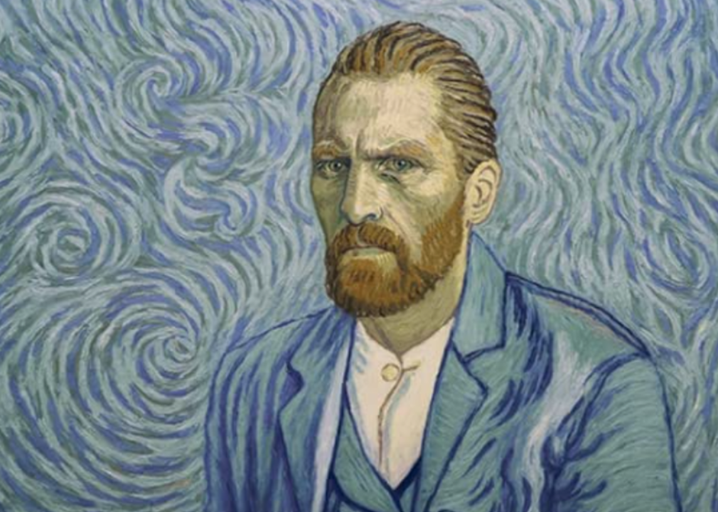 Painted still frame from ‘Loving Vincent’