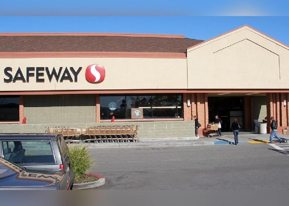 Safeway storefront.