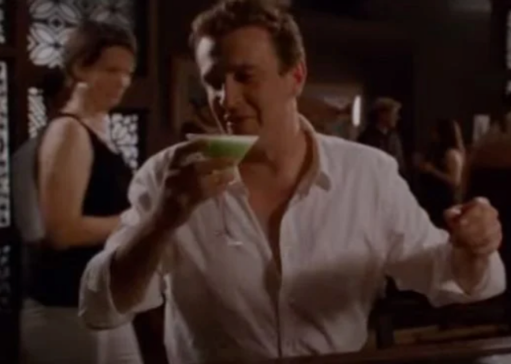 Jason Segel and Cynthia Nixon in a scene from "Forgetting Sarah Marshall"