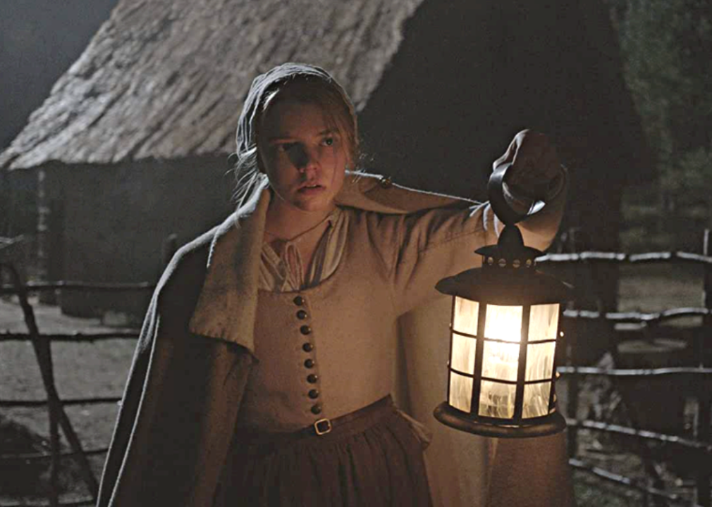 Anya Taylor-Joy in a scene from "The Witch"