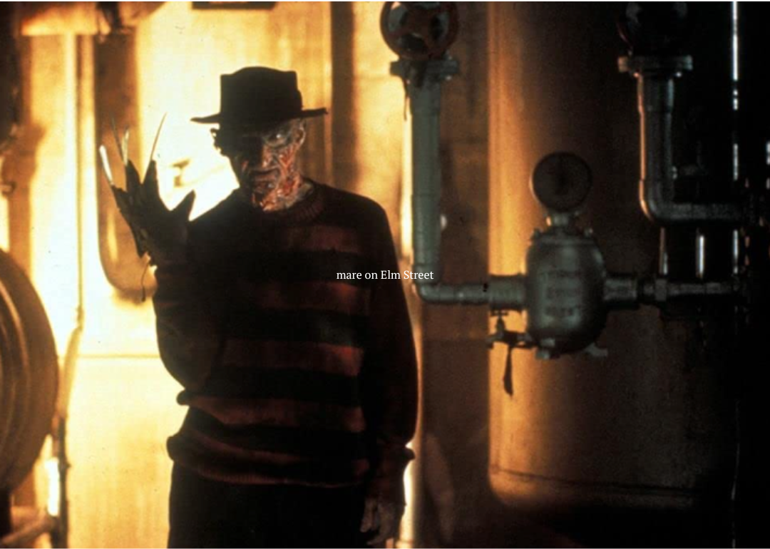 Robert Englund in a scene from Nightmare on Elm Street