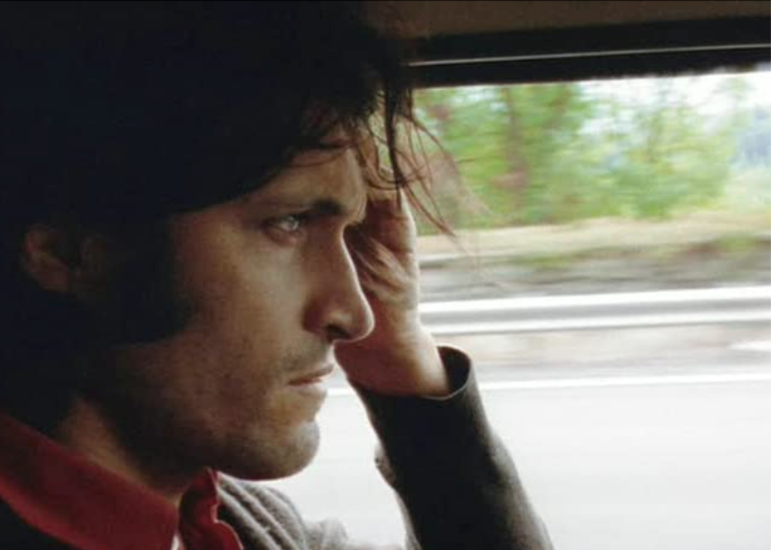 Vincent Gallo in a scene from "The Brown Bunny".
