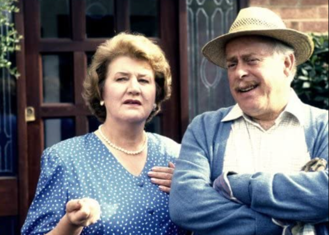 Patricia Routledge and Clive Swift.