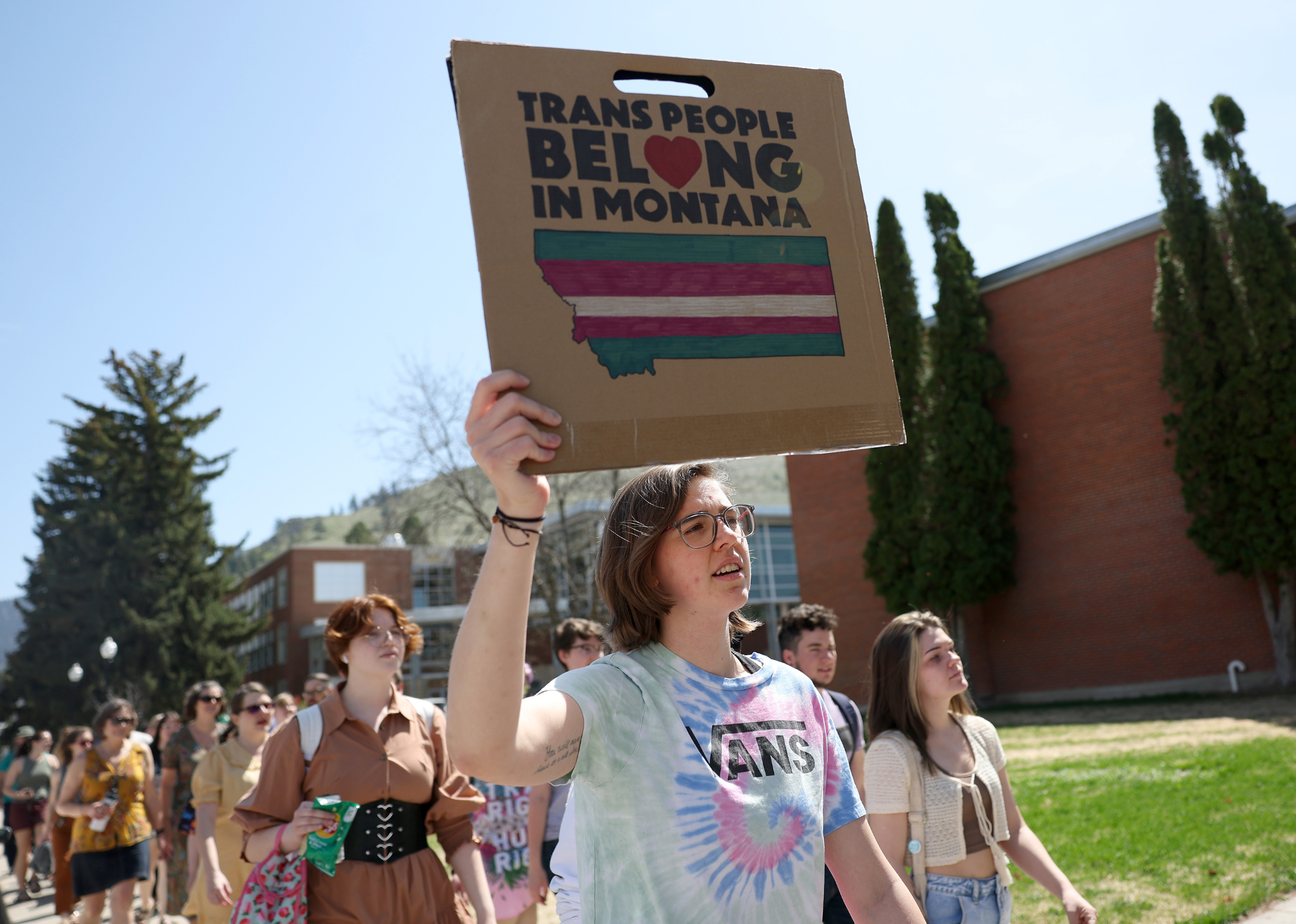 March for transgender rights in Montana